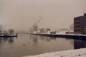 juste à côté de chez moi, Dortmund, hiver", 2001